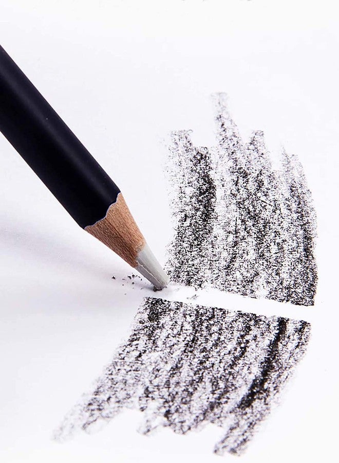 SCHUBERT Eraser Pencil for Artists Non-Toxic Eraser for Sketching Drawing Arts Graphics Designs - Set of 6, White - Image 5